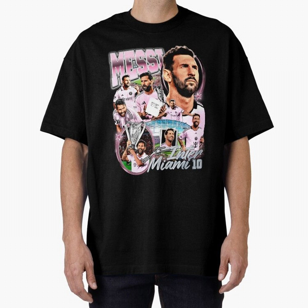 Lionel Messi Inter Miami Retro Vintage bootleg rap tee Classic T-Shirt Celebrate Supporters United by FIFA World Cup 2026 Group Stage Filled with CR7 and Messi, Spain and Netherlands Energy, Football Festival Excitement, Trophy Ambitions, Country