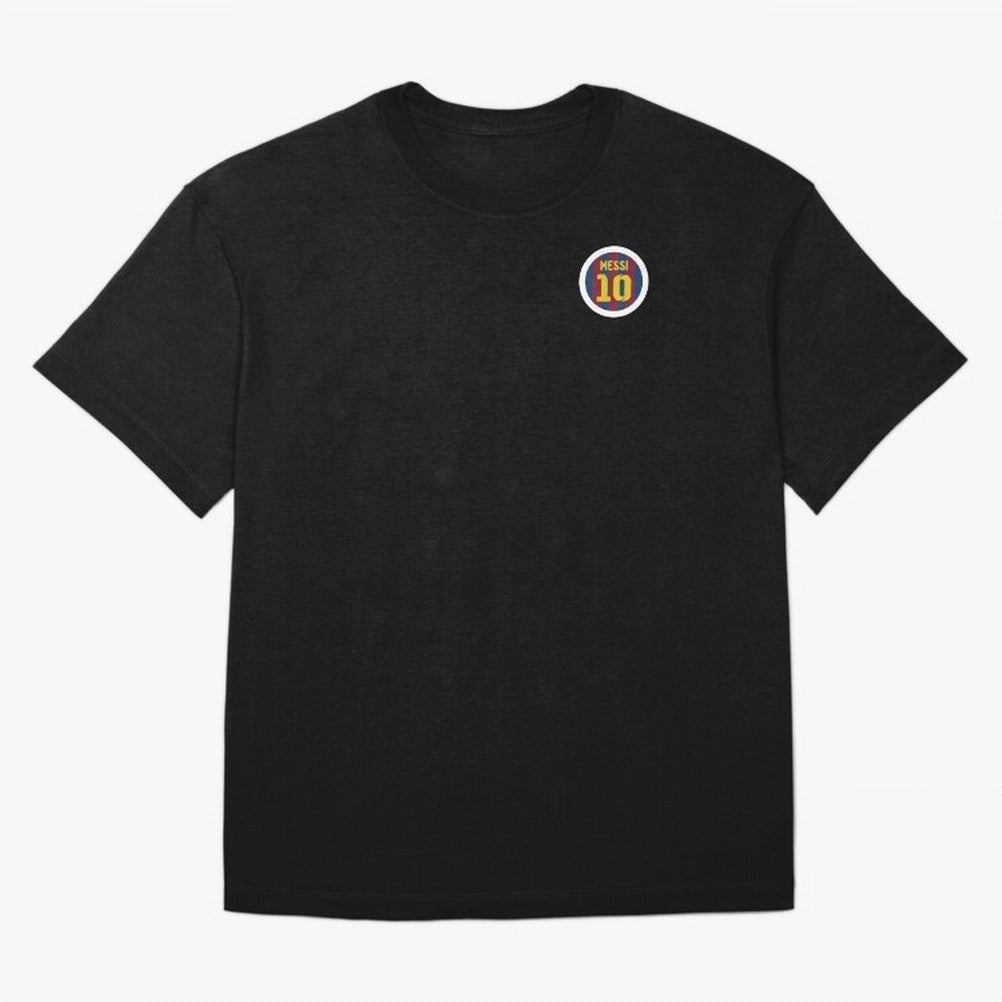 The goat, Lionel Messi Barcelona 10 Oversized T-Shirt Show Support during Global Football Passion for FIFA World Cup 2026, Built around Neymar, England and Germany, Stadium Memories, Football Loyalty, International Chants and Championship