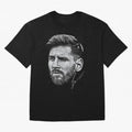 Lionel Messi Signed Boxy T-Shirt Share Match Day Hype around FIFA World Cup 2026 Group Stage, Mbappe, Spain and Netherlands, Stadium Memories, Football Loyalty, International Chants and Championship Tradition; Ideal for Football Dads, Football