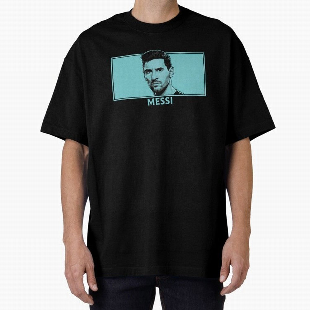 Messi Portrait - The Legend of Football Classic T-Shirt Feel International Energy from FIFA World Cup 2026 USA Canada Mexico Spirit, Filled with Argentina, Cristiano Ronaldo, Stadium Memories, Football Loyalty, International Chants and Championship