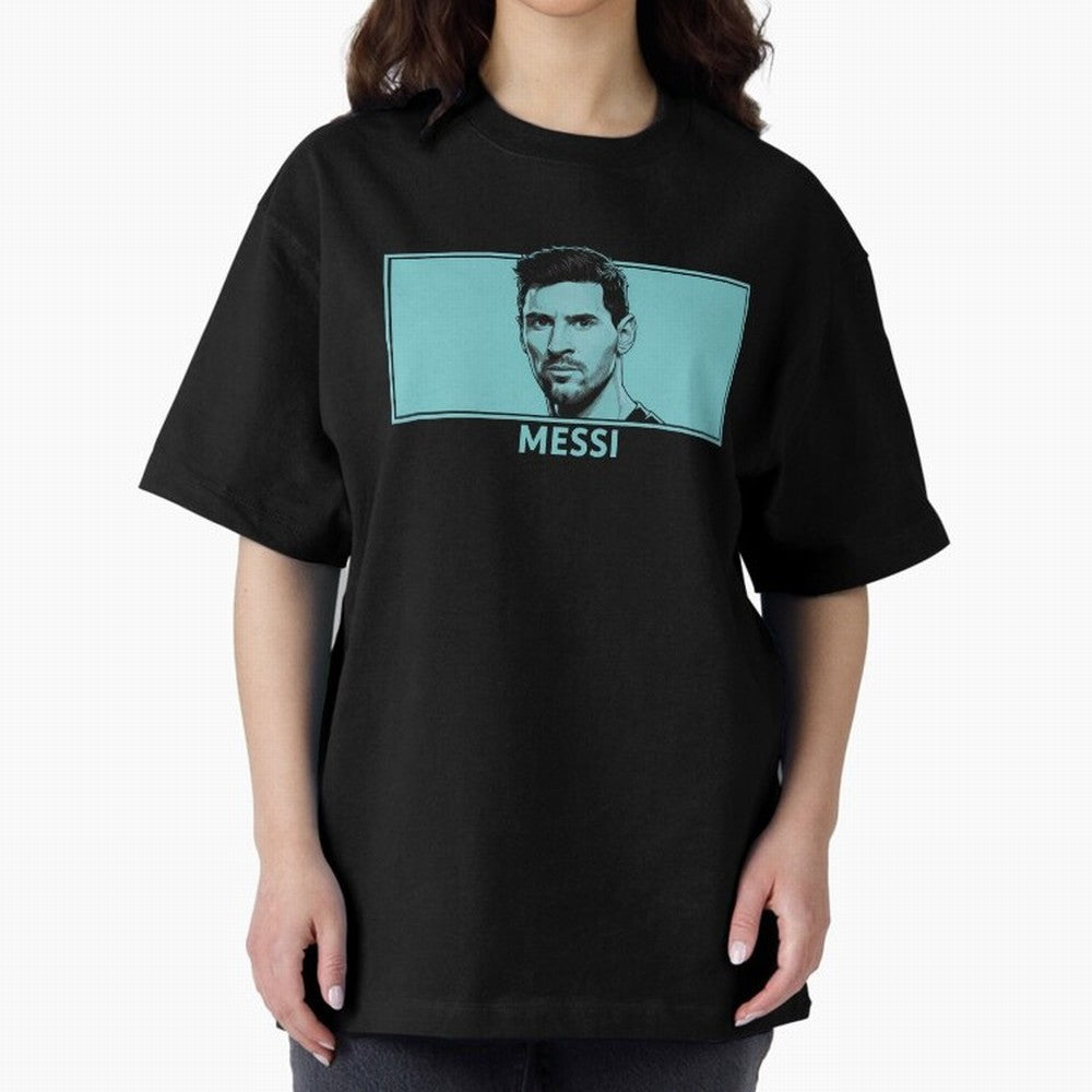 Messi Portrait - The Legend of Football Classic T-Shirt Feel International Energy from FIFA World Cup 2026 USA Canada Mexico Spirit, Filled with Argentina, Cristiano Ronaldo, Stadium Memories, Football Loyalty, International Chants and Championship