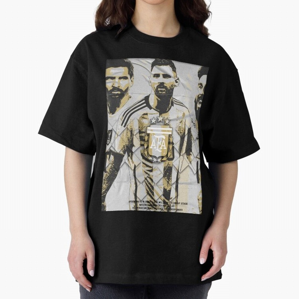 Messi AFA World Cup Champion Art Classic T-Shirt Celebrate Unforgettable Nights in the FIFA World Cup 2026 USA Canada Mexico Journey through Cristiano Ronaldo, Haaland and CR7 Highlights, Argentina, France and Brazil Pride, Classic Soccer Heritage,