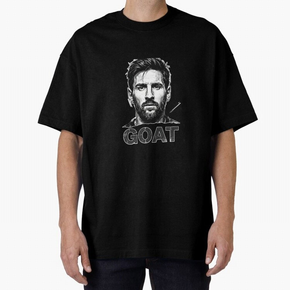 The G.O.A.T. ¨C Lionel Messi Legend Sketch Active T-Shirt Live the Energy of FIFA World Cup 2026 Spirit, Celebrating Brazil, Portugal and Argentina, Neymar, Global Supporter Spirit, Legendary Goals, National Colors and Tournament Celebration; Made