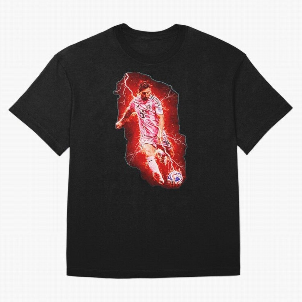 Messi The Goat (HD) High Definition Design | Exclusive Fanart Oversized T-Shirt Celebrate the Next Chapter of FIFA World Cup 2026 USA Canada Mexico Filled with Neymar, Spain Energy, Soccer Culture, Superstar Moments, National Team Dreams and