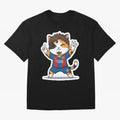 Fcb - Fc Barcelona | Cute Cat Messi with Jersey Barcelona Classic T-Shirt Celebrate Rivalries and Pride in Match Day Hype around FIFA World Cup 2026, Messi, CR7 and Mbappe, Portugal, Spain and Germany, Stadium Memories, Football Loyalty,