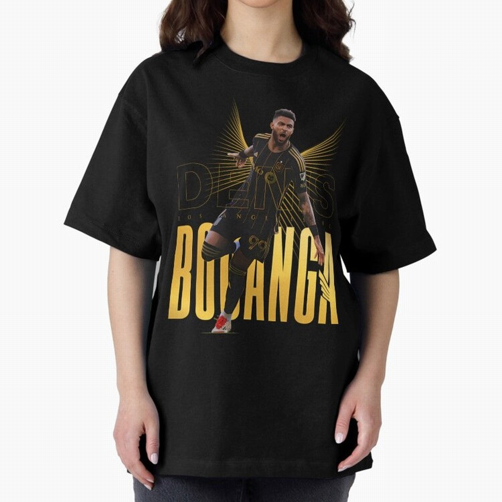 Denis Bouanga Classic T-Shirt Celebrate Golden Goal Energy in Match Day Hype around FIFA World Cup 2026, Messi, Argentina and Brazil, Football Passion, Legendary Performances, Festival Vibes and Supporter Community; Perfect for Fans, Collectors,