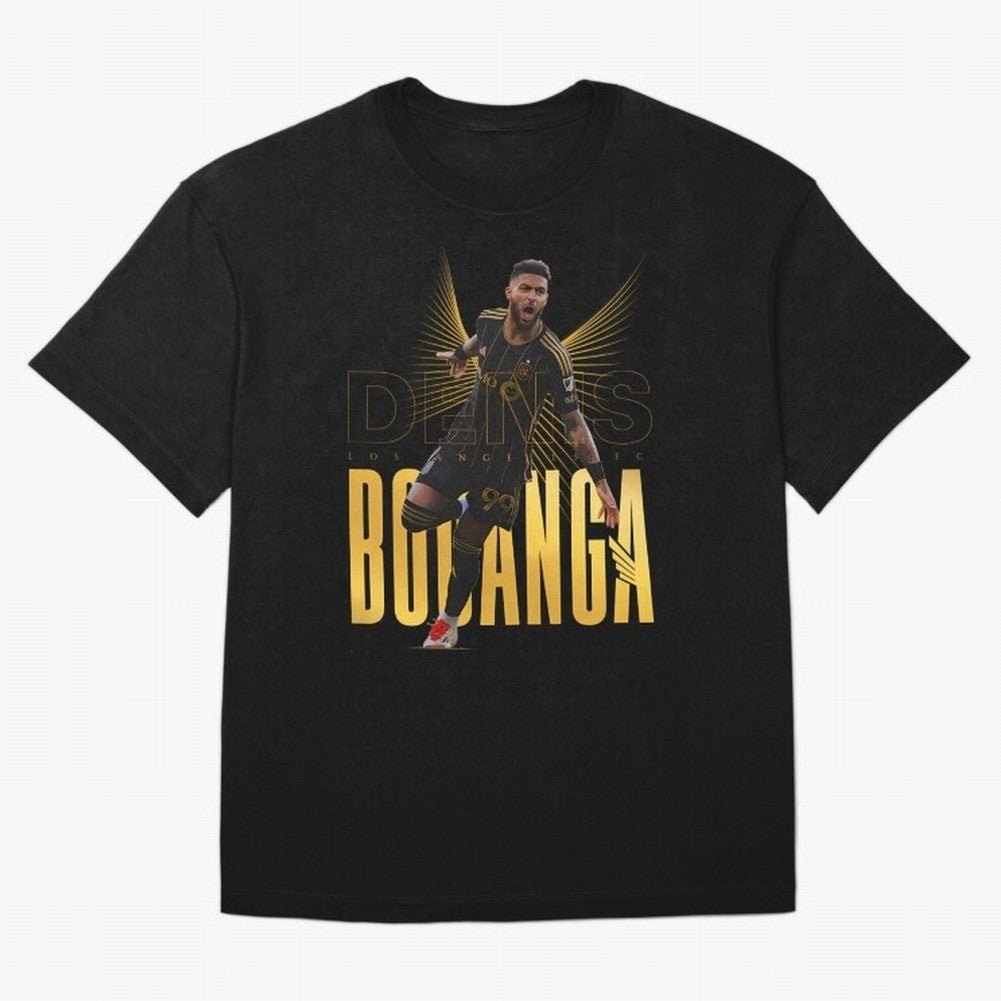 Denis Bouanga Classic T-Shirt Celebrate Golden Goal Energy in Match Day Hype around FIFA World Cup 2026, Messi, Argentina and Brazil, Football Passion, Legendary Performances, Festival Vibes and Supporter Community; Perfect for Fans, Collectors,