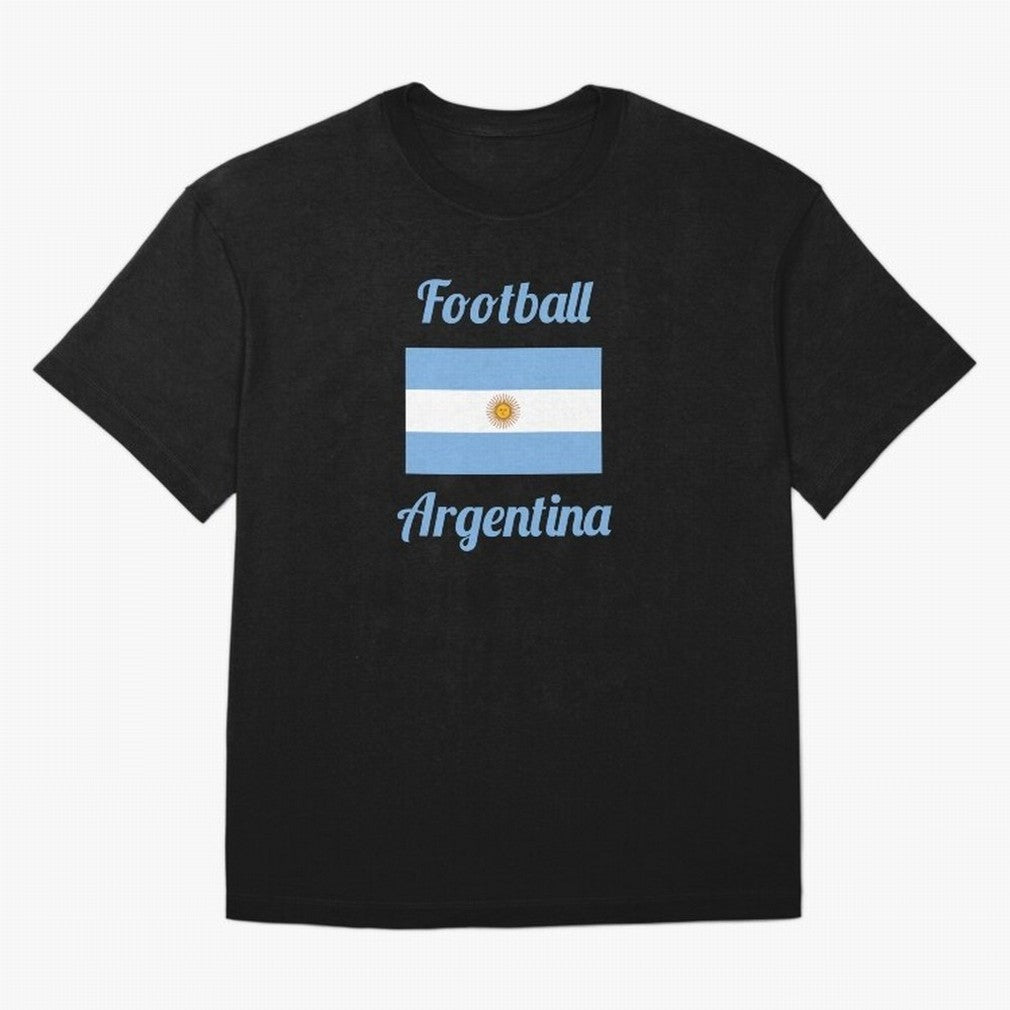 Argentina Football Flag ¨C Albiceleste Soccer Supporter Classic T-Shirt Make Game Day About FIFA World Cup 2026 USA Canada Mexico Capturing Mbappe and Neymar, Brazil Energy, Football History, Final Match Energy, Crowd Noise and Once in a Lifetime