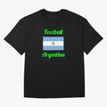 Argentina Football Flag ¨C Albiceleste Soccer Supporter Classic T-Shirt Experience the Global Stage of FIFA World Cup 2026 USA Canada Mexico for Fans of Messi, CR7 and Mbappe and Portugal, Bringing Match Day Excitement, Supporter Culture, Golden