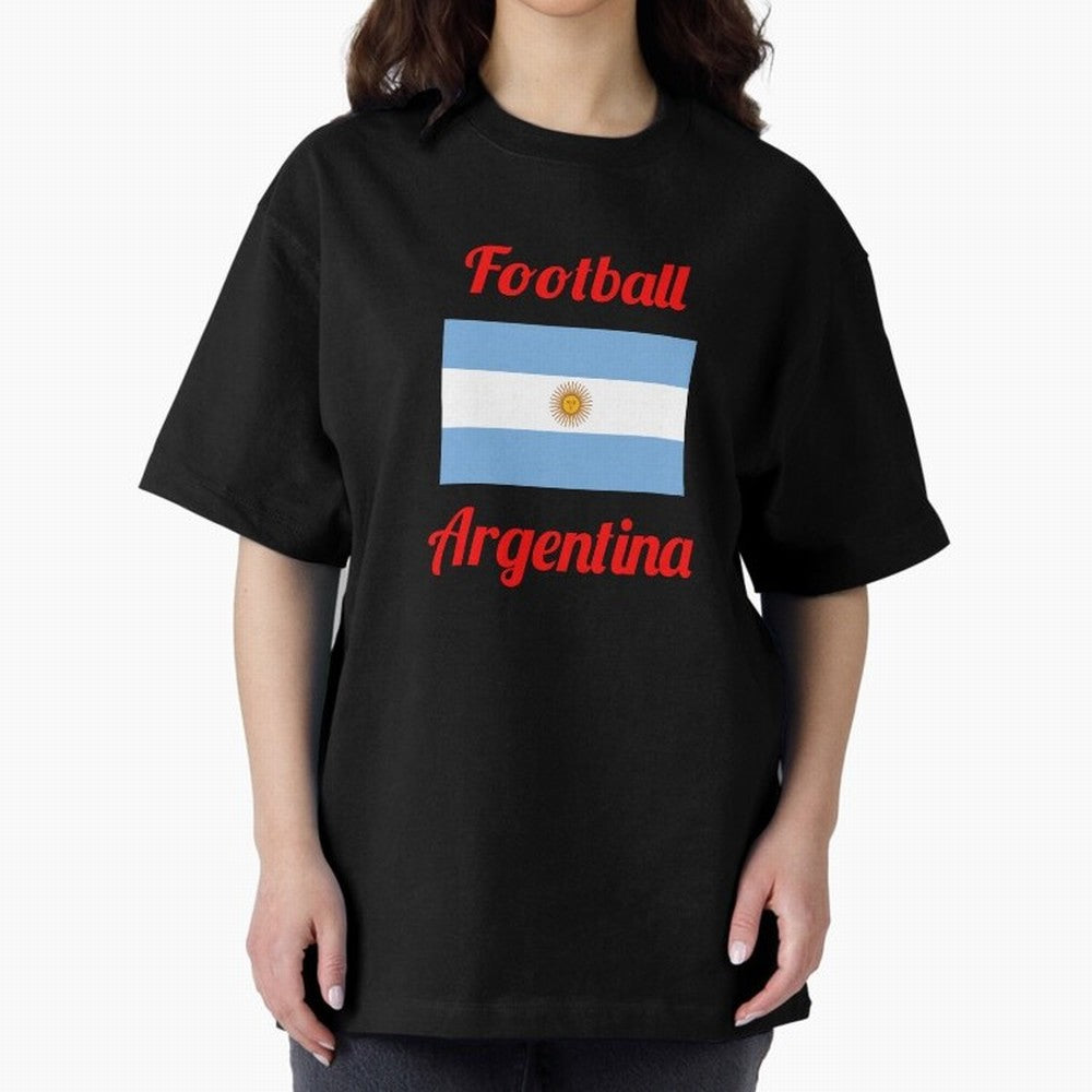 Argentina Football Flag ¨C Albiceleste Soccer Supporter Classic T-Shirt Bring Home the FIFA World Cup 2026 Group Stage Journey through Neymar, Haaland and Cristiano Ronaldo Highlights, Portugal Pride, Tournament Hype, Historic Matchups, Family