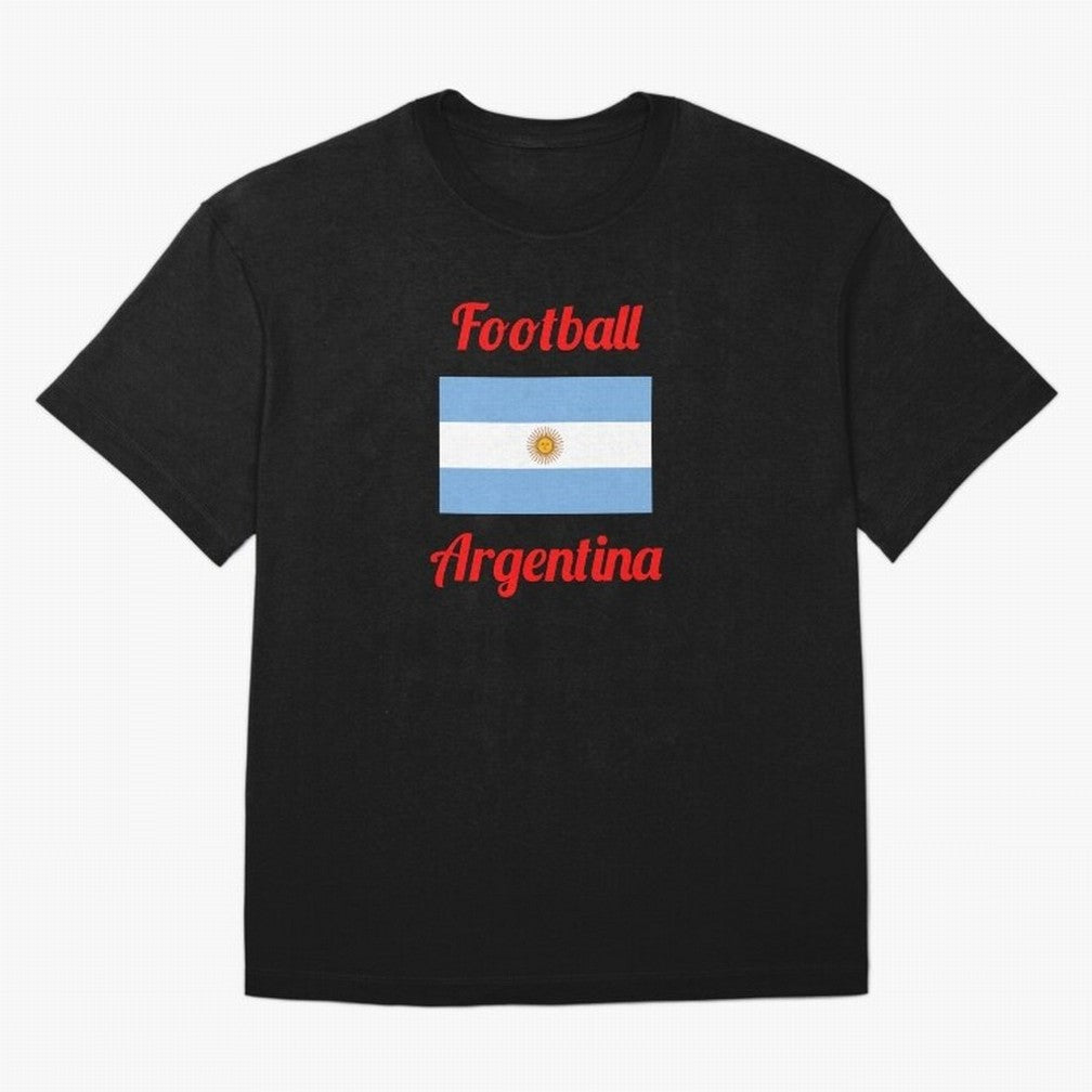 Argentina Football Flag ¨C Albiceleste Soccer Supporter Classic T-Shirt Bring Home the FIFA World Cup 2026 Group Stage Journey through Neymar, Haaland and Cristiano Ronaldo Highlights, Portugal Pride, Tournament Hype, Historic Matchups, Family