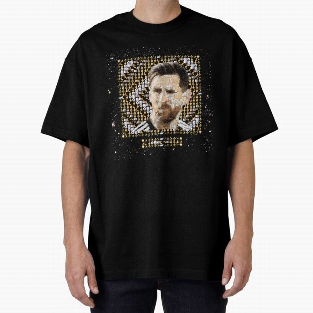 Goat Emojified Messi-Inspired Visual Tribute Essential T-Shirt Bring Stadium Energy to FIFA World Cup 2026 USA Canada Mexico Spirit, Capturing Argentina and Brazil, Neymar, Football Festival Excitement, Trophy Ambitions, Country Rivalries and Star
