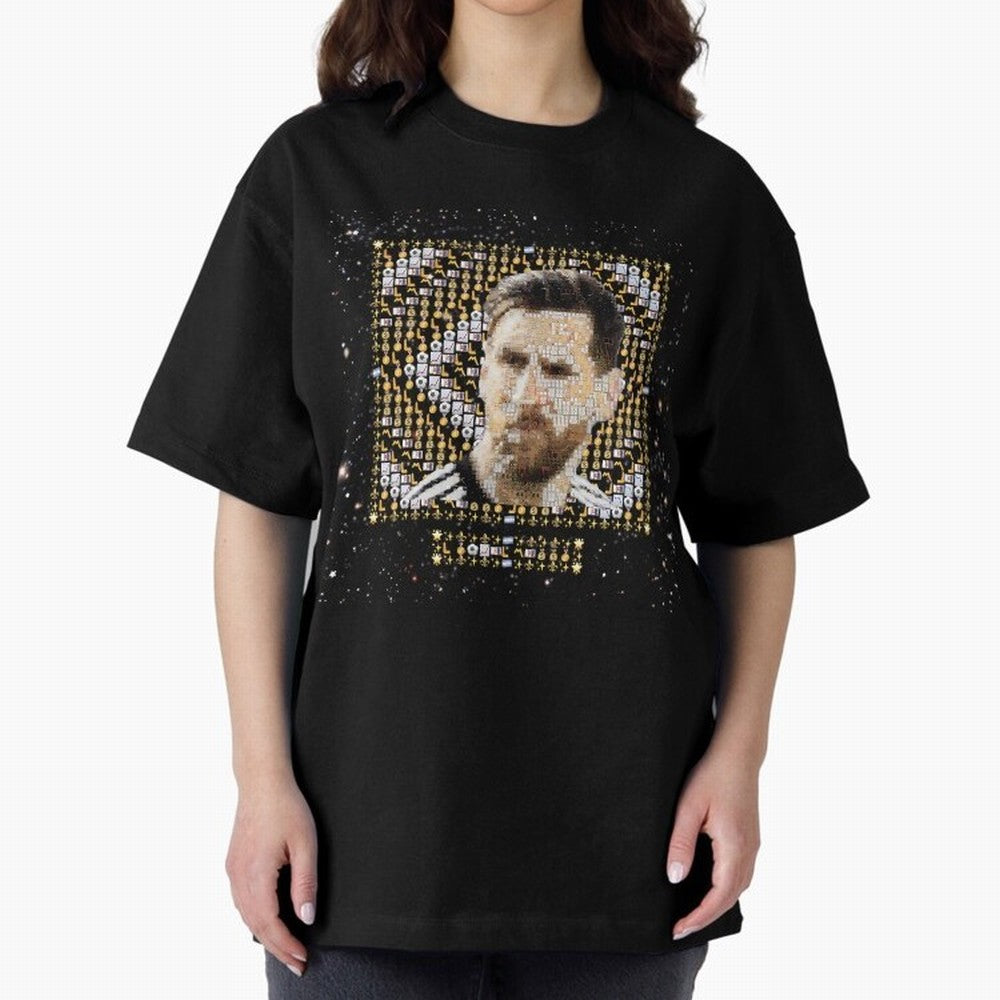 Goat Emojified Messi-Inspired Visual Tribute Essential T-Shirt Bring Stadium Energy to FIFA World Cup 2026 USA Canada Mexico Spirit, Capturing Argentina and Brazil, Neymar, Football Festival Excitement, Trophy Ambitions, Country Rivalries and Star