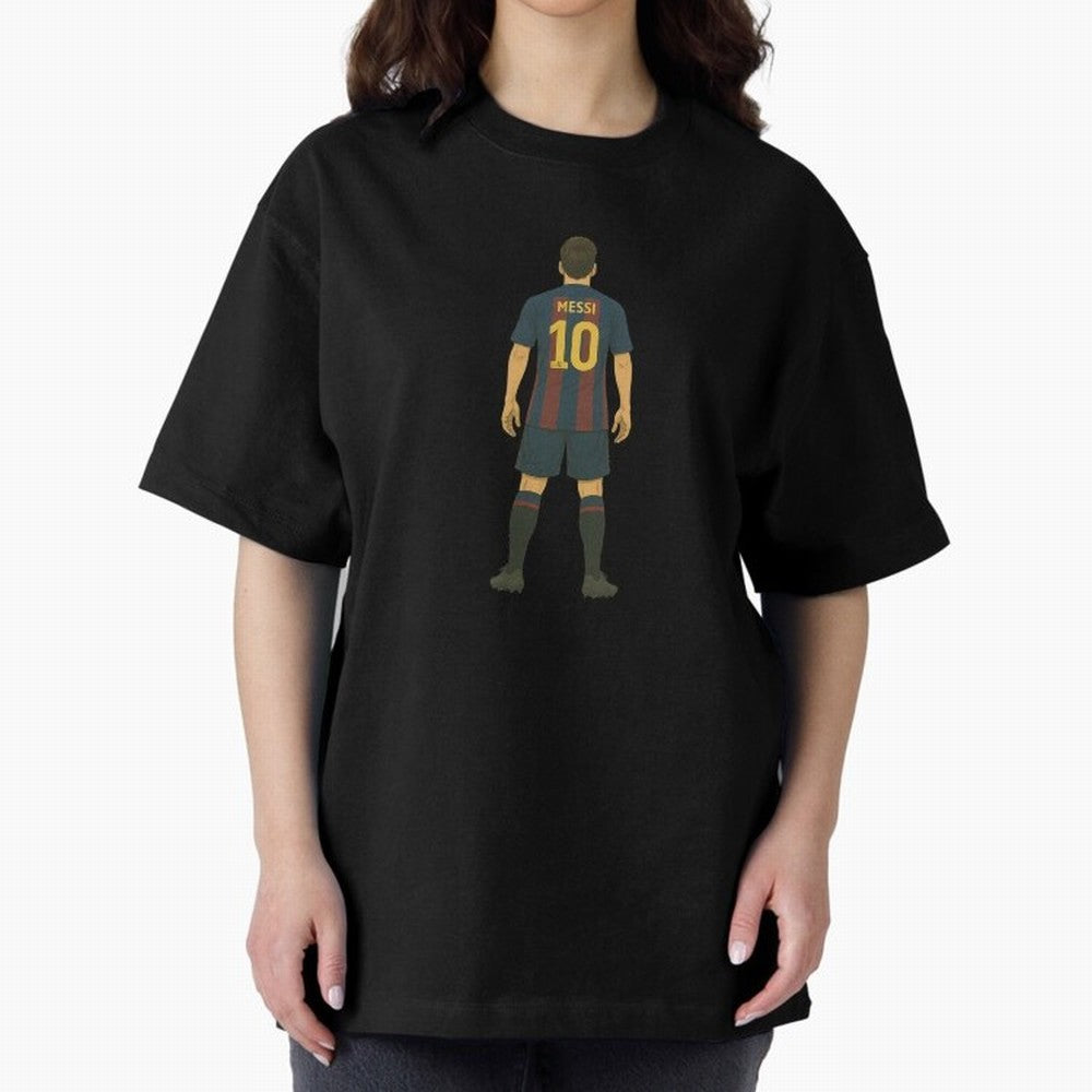 Copy of Leo Messi Oversized T-Shirt Fuel Your Fan Pride for Global Football Passion for FIFA World Cup 2026, with Messi and Cristiano Ronaldo, England and Germany, Supporter Pride, Iconic Celebrations, Legendary Names and Global Match Day Energy;