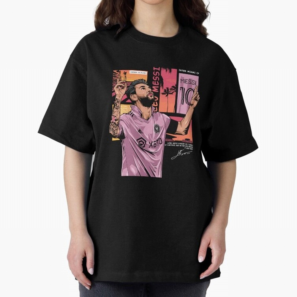 Messi Inter Miami Classic T-Shirt Keep the Match Day Mood of Match Day Hype around FIFA World Cup 2026 USA Canada Mexico, Neymar, Argentina and Brazil, Classic Soccer Heritage, Championship Pressure, Fan Loyalty and International Pride; Built for