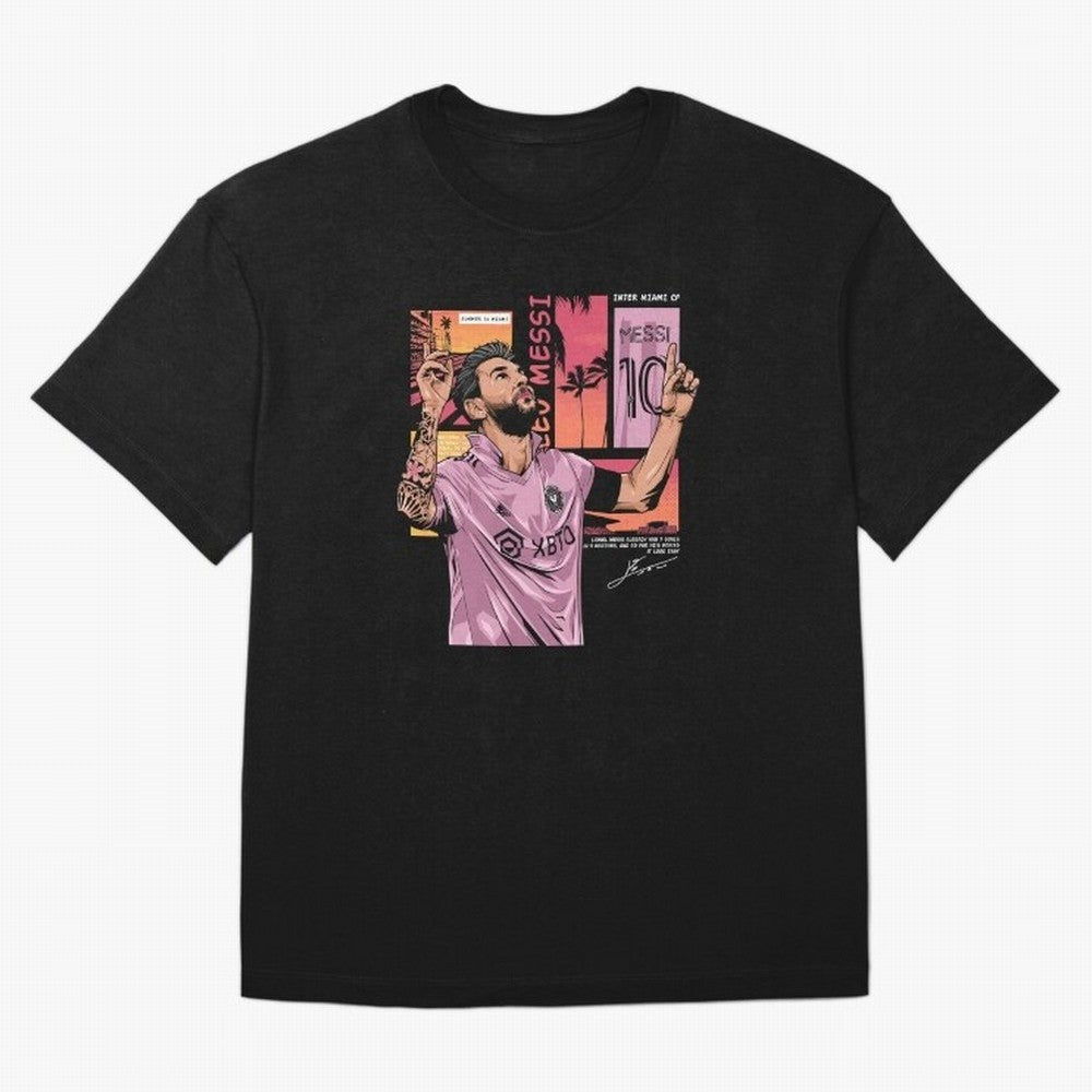 Messi Inter Miami Classic T-Shirt Keep the Match Day Mood of Match Day Hype around FIFA World Cup 2026 USA Canada Mexico, Neymar, Argentina and Brazil, Classic Soccer Heritage, Championship Pressure, Fan Loyalty and International Pride; Built for
