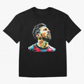Messi Oversized T-Shirt Capture Stadium Memories from Match Day Hype around FIFA World Cup 2026 USA Canada Mexico, Neymar, Haaland and Cristiano Ronaldo, France and Portugal, Fan Favorite Moments, National Team Passion, Big Match Drama and Soccer