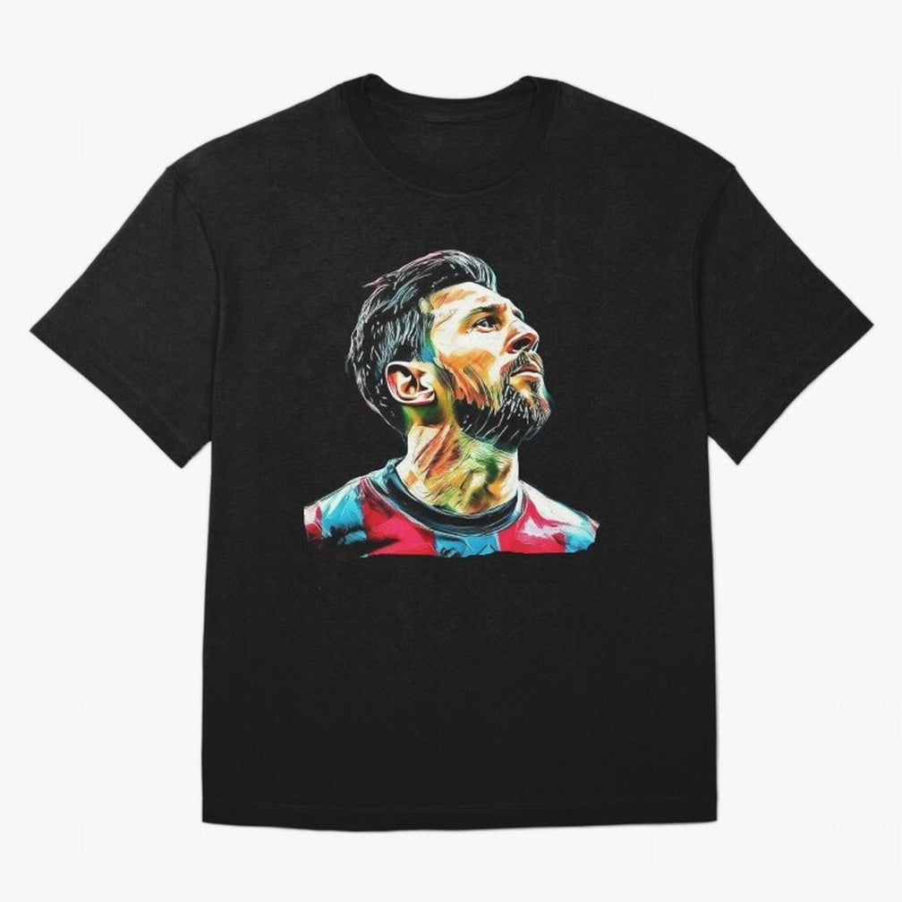 Messi Oversized T-Shirt Capture Stadium Memories from Match Day Hype around FIFA World Cup 2026 USA Canada Mexico, Neymar, Haaland and Cristiano Ronaldo, France and Portugal, Fan Favorite Moments, National Team Passion, Big Match Drama and Soccer