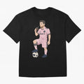 Lionel Messi Anime Style Drinking Mate - The Goat Inter Miami Classic T-Shirt Capture Stadium Memories from the FIFA World Cup 2026 Group Stage Journey through Messi, Neymar and Mbappe Highlights, Argentina Pride, Champion Mindset, Group Stage