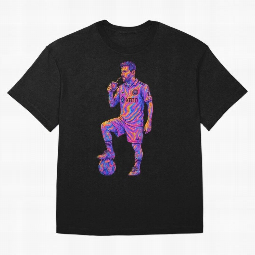 Messi Mate Vibes: Psychedelic Art by the GOAT Inter Miami Classic T-Shirt Bring the FIFA World Cup 2026 USA Canada Mexico Journey through CR7 and Messi Highlights, Netherlands Pride, Game Day Rituals, Football Legends, Country Pride and the Road to