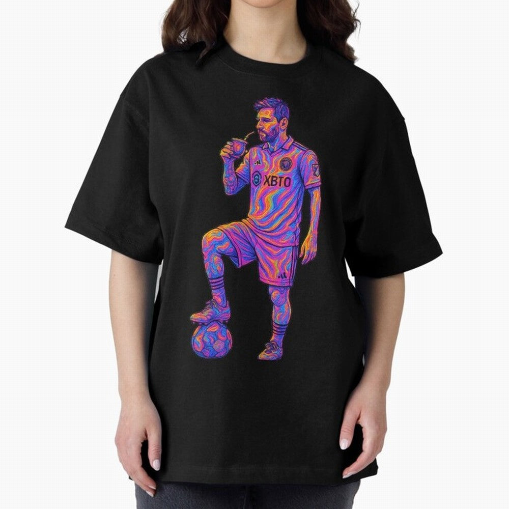 Messi Mate Vibes: Psychedelic Art by the GOAT Inter Miami Classic T-Shirt Bring the FIFA World Cup 2026 USA Canada Mexico Journey through CR7 and Messi Highlights, Netherlands Pride, Game Day Rituals, Football Legends, Country Pride and the Road to