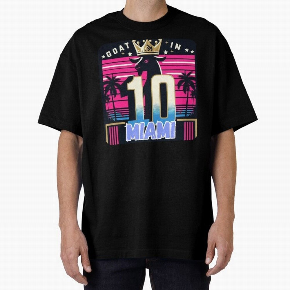 GOAT IN MIAMI | Messi Classic T-Shirt Show Up for the Glory of FIFA World Cup 2026 Group Stage Capturing Neymar, England, France and Netherlands Energy, Championship Spirit, Famous Goals, Roaring Crowds and International Football Unity; Ideal for