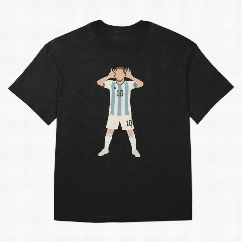 Leo Messi World Cup Celebration Classic T-Shirt Join Global Football Passion for FIFA World Cup 2026 Group Stage, Driven by Haaland and Mbappe, Argentina, France and Brazil, Tournament Hype, Historic Matchups, Family Viewing Parties and Global