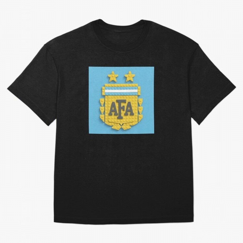 Argentina Blocks Oversized T-Shirt Bring Home FIFA World Cup 2026 USA Canada Mexico Spirit, Connected to Portugal, Cristiano Ronaldo, Football Passion, Legendary Performances, Festival Vibes and Supporter Community; Made for Die Hard Supporters,
