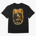 Lionel Messi Ballon d'Or Portrait ¨C Football Legend in Tuxedo Holding Trophy Classic T-Shirt Make Your Look Match FIFA World Cup 2026 Group Stage Spirit, Centered on Spain and Netherlands, Messi and Cristiano Ronaldo, Tournament Hype, Historic