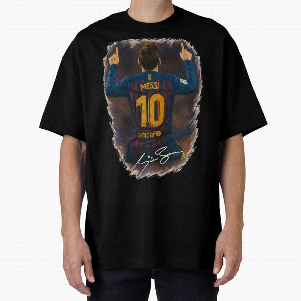 Lionel Messi Barcelona Tribute ¨C Iconic Number 10 Celebration Art Print Classic T-Shirt Honor Football Greatness during FIFA World Cup 2026 USA Canada Mexico Made for Neymar, Haaland and Cristiano Ronaldo, Netherlands Energy, Tournament Hype,