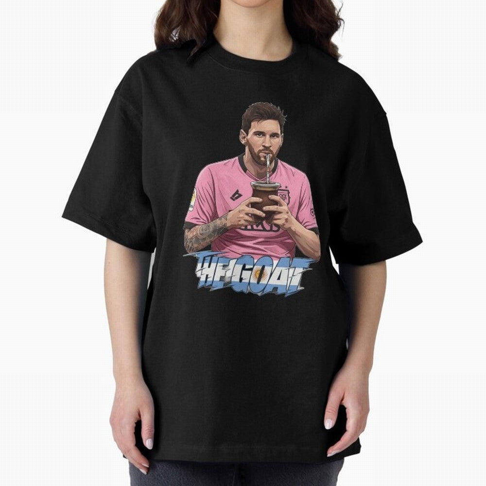 Messi the Goat - Messi the Flea - The Messiah Classic T-Shirt Bring Stadium Energy to FIFA World Cup 2026 USA Canada Mexico Driven by Neymar, Haaland and Cristiano Ronaldo, Portugal Energy, Retro Football Energy, Iconic Rivalries, Trophy Chase