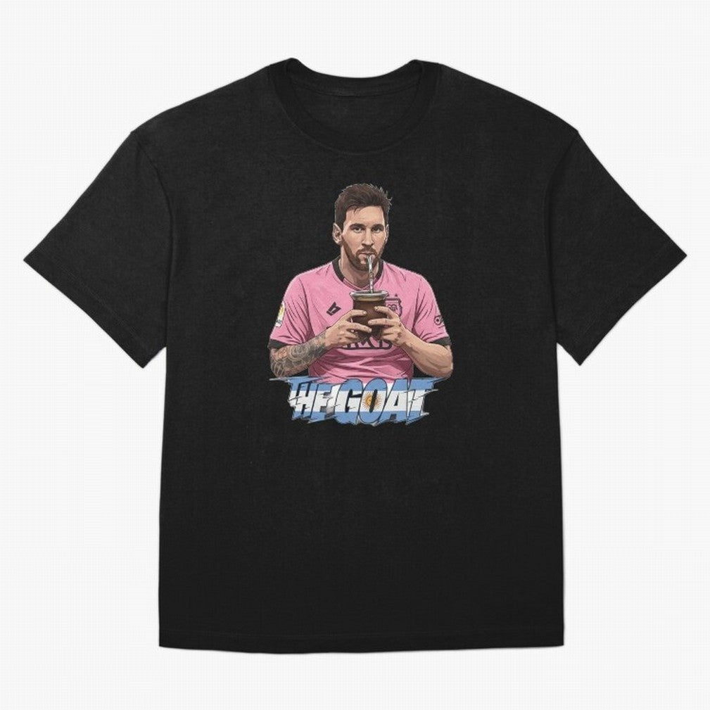 Messi the Goat - Messi the Flea - The Messiah Classic T-Shirt Bring Stadium Energy to FIFA World Cup 2026 USA Canada Mexico Driven by Neymar, Haaland and Cristiano Ronaldo, Portugal Energy, Retro Football Energy, Iconic Rivalries, Trophy Chase