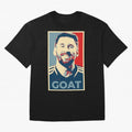 Messi - Hope Oversized T-Shirt Show Your Tournament Heart for FIFA World Cup 2026 USA Canada Mexico Highlighting Neymar, Brazil, Portugal and Argentina Energy, Stadium Memories, Football Loyalty, International Chants and Championship Tradition;