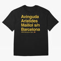 FC Barcelona Futbol Soccer Stadium Street Address Classic T-Shirt Celebrate Fan Culture around the FIFA World Cup 2026 Group Stage Journey through Haaland and Mbappe Highlights, Brazil Pride, Football History, Final Match Energy, Crowd Noise and