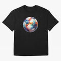 Football Soccer Ball Watercolor Illustration Drawing Classic T-Shirt Celebrate Classic Football Spirit in FIFA World Cup 2026 USA Canada Mexico for Fans of Neymar and France and Portugal, Bringing Global Supporter Spirit, Legendary Goals, National