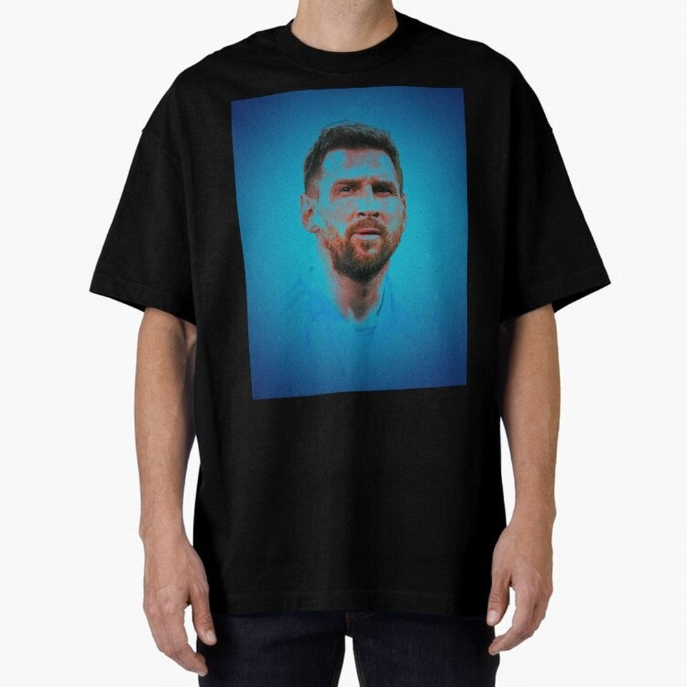 Messi: The Undisputed GOAT Oversized T-Shirt Celebrate the Biggest Stage of Global Football Passion for FIFA World Cup 2026 USA Canada Mexico, Driven by Cristiano Ronaldo, Haaland and CR7, Spain, Global Supporter Spirit, Legendary Goals, National