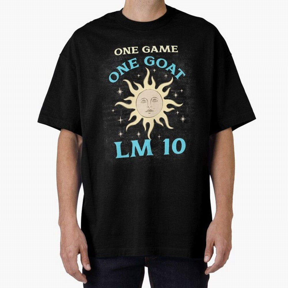 LM 10 The Goat T-Shirt Classic T-Shirt Enjoy the Biggest Football Party of FIFA World Cup 2026 USA Canada Mexico for Fans of Messi and Argentina and Brazil, Bringing Sports Nostalgia, International Competition, Famous Players and Unforgettable