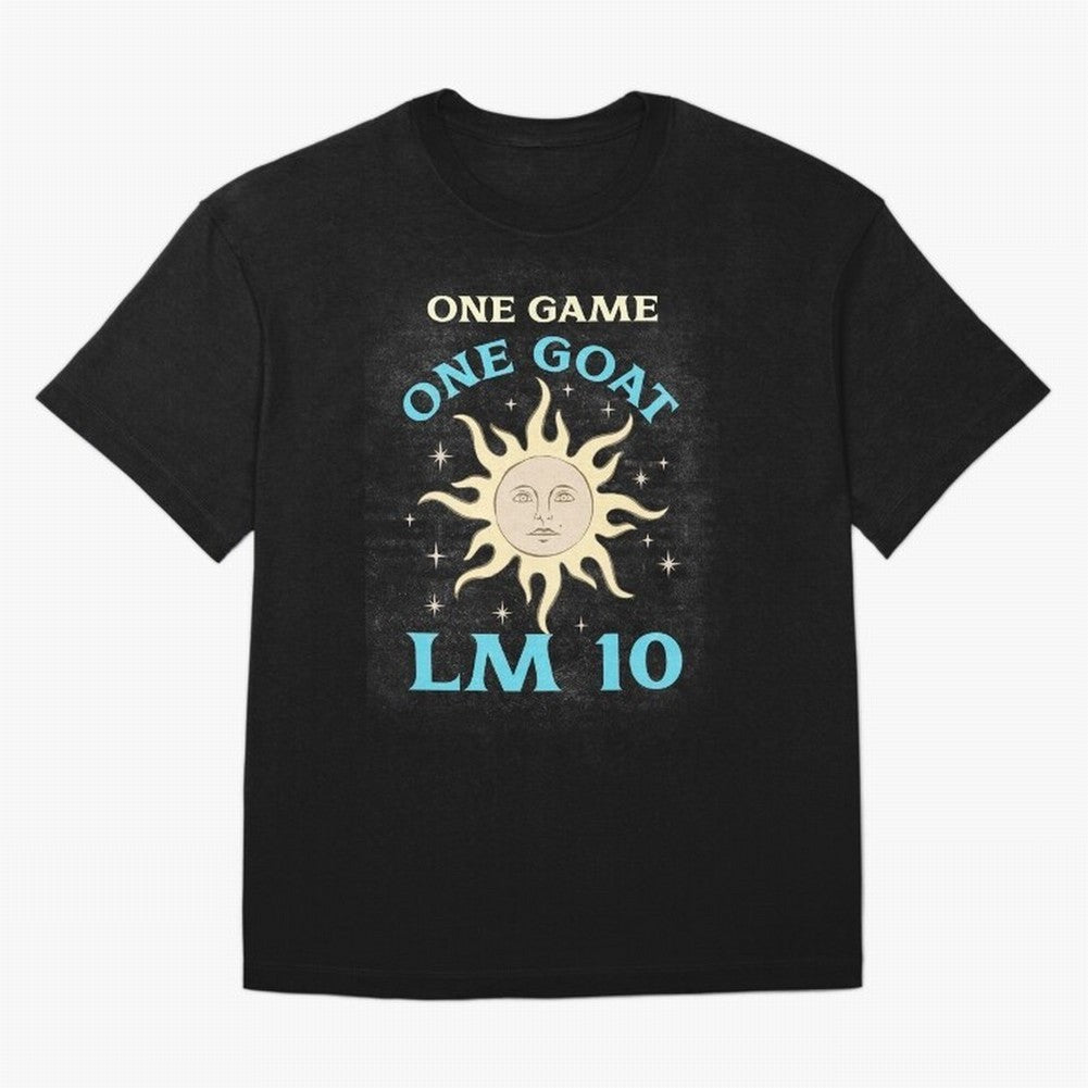 LM 10 The Goat T-Shirt Classic T-Shirt Enjoy the Biggest Football Party of FIFA World Cup 2026 USA Canada Mexico for Fans of Messi and Argentina and Brazil, Bringing Sports Nostalgia, International Competition, Famous Players and Unforgettable