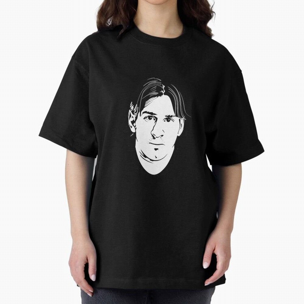 Lionel Messi face Classic T-Shirt Capture Stadium Memories from the FIFA World Cup 2026 Journey through Messi and Cristiano Ronaldo Highlights, Portugal, Spain and Germany Pride, Soccer Culture, Superstar Moments, National Team Dreams and