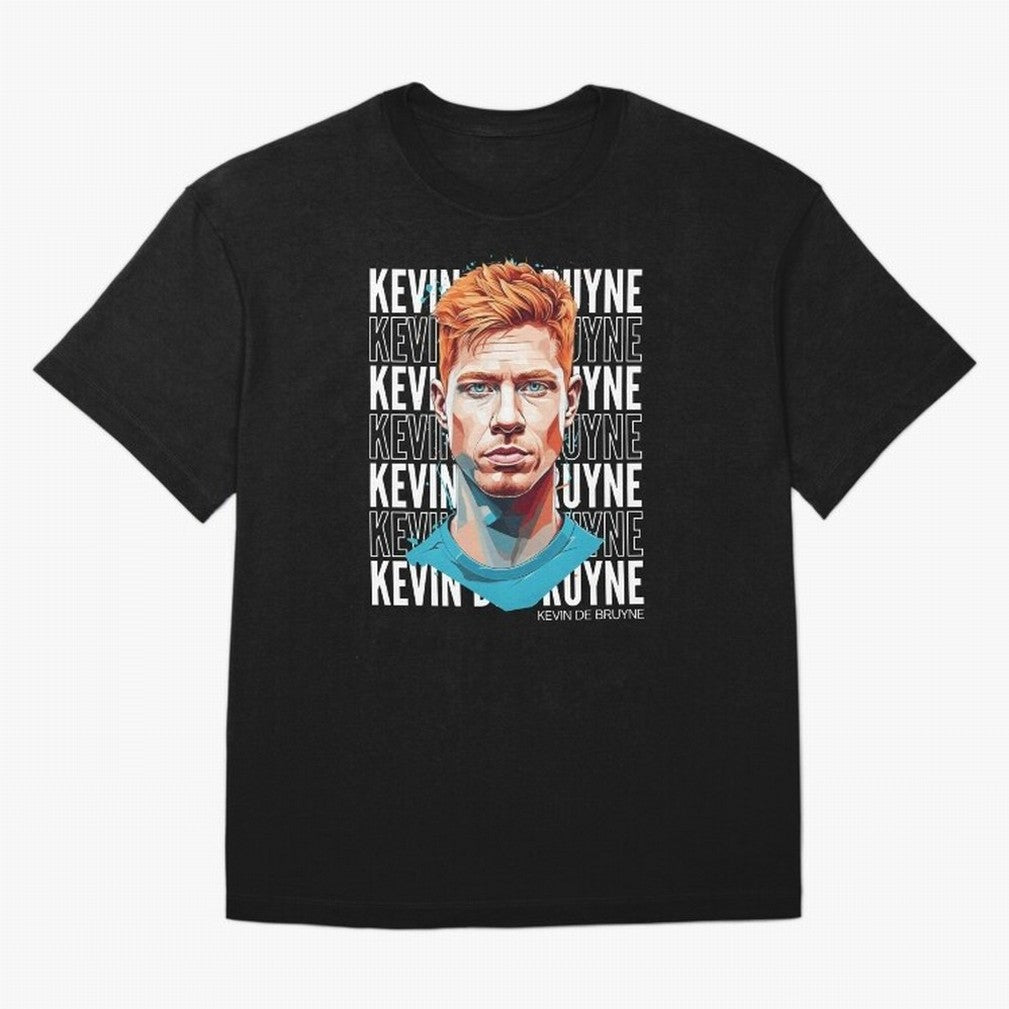 Kevin De Bruyne Illustration Essential T-Shirt Experience the Global Stage of FIFA World Cup 2026 Spirit, Capturing Portugal, Messi, CR7 and Mbappe, Classic Soccer Heritage, Championship Pressure, Fan Loyalty and International Pride; Perfect for