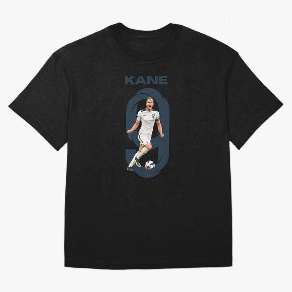 Harry Kane No. 9 Graphic Tee/Sticker Essential T-Shirt Celebrate Soccer Greatness during Match Day Hype around FIFA World Cup 2026 Group Stage, Neymar, Haaland and Cristiano Ronaldo, Portugal, Spain and Germany, Match Day Excitement, Supporter