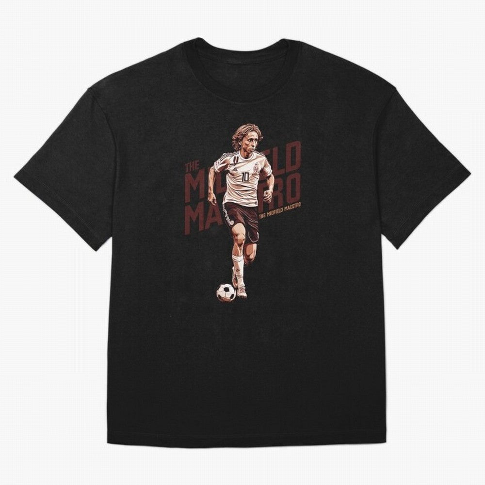 Luka - The Midfield Maestro Essential T-Shirt Feel the Trophy Chase of the FIFA World Cup 2026 Group Stage Journey through Messi Highlights, Brazil Pride, Game Day Rituals, Football Legends, Country Pride and the Road to the Final; Perfect for
