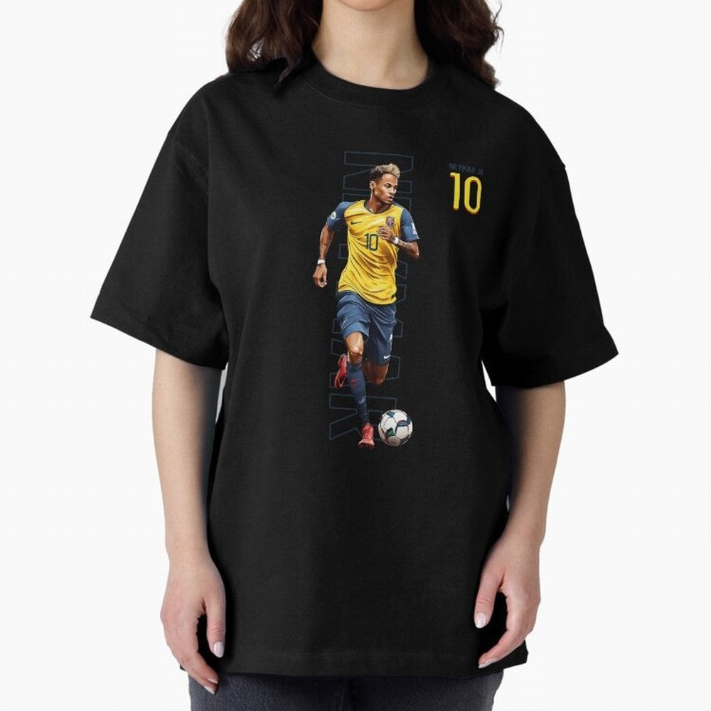 Neymar No. 10 Artwork For Tee/Sticker Essential T-Shirt Stand with Match Day Hype around FIFA World Cup 2026, Messi and Cristiano Ronaldo, Netherlands, Match Day Excitement, Supporter Culture, Golden Goals and Global Football Passion; Perfect for