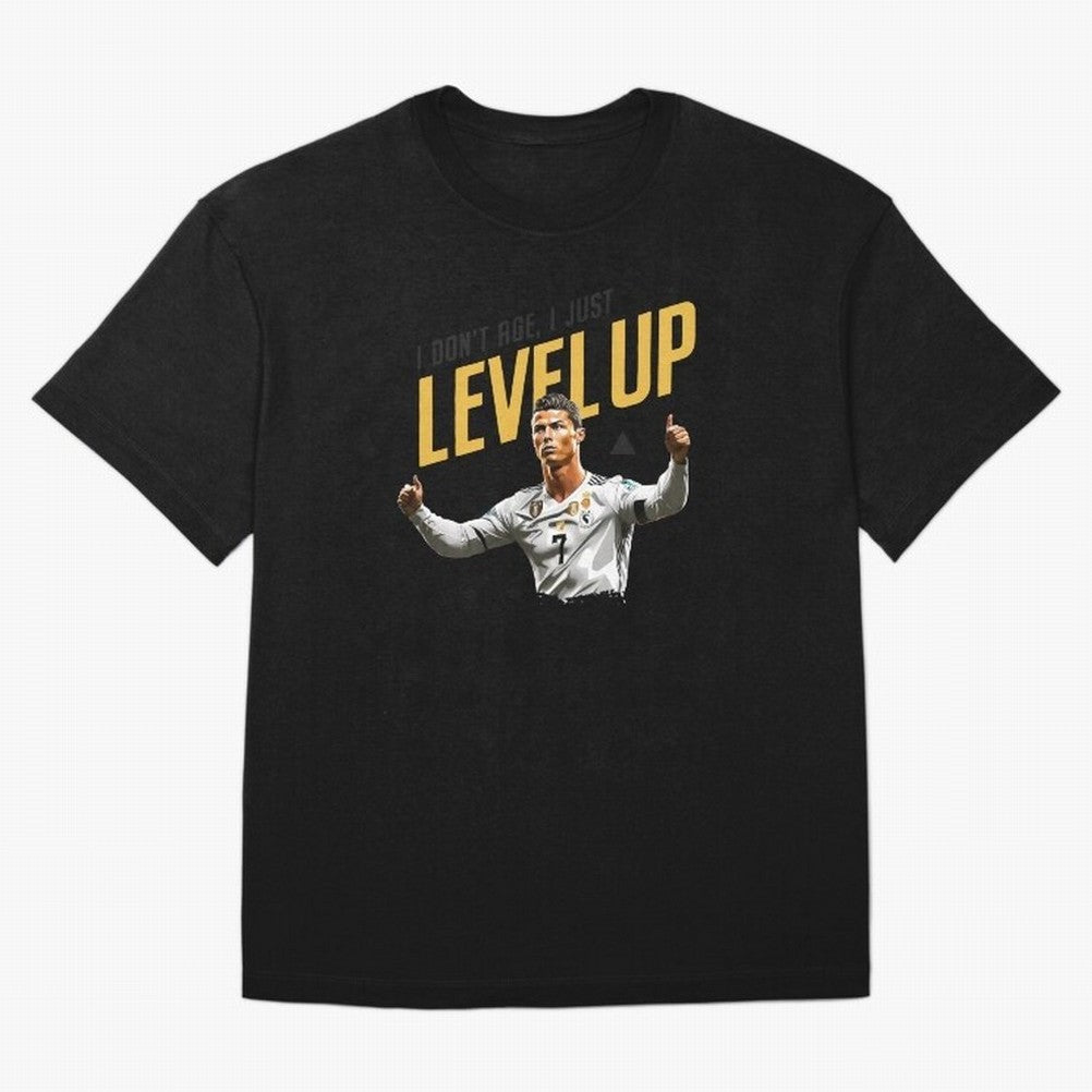 Cristiano Ronaldo Levels Up Essential T-Shirt Bring Home Match Day Hype around FIFA World Cup 2026, CR7 and Messi, Germany, Match Day Excitement, Supporter Culture, Golden Goals and Global Football Passion; Made for Collectors Who Enjoy Iconic