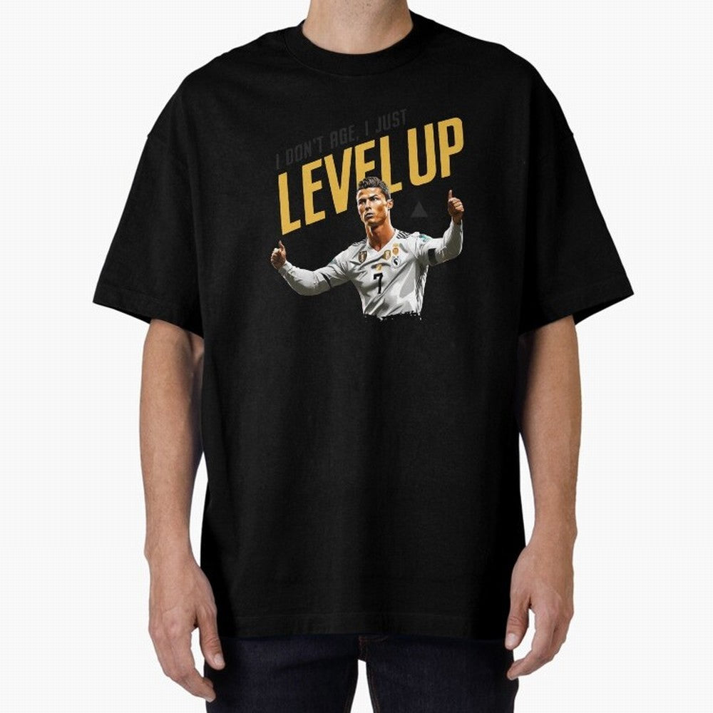 Cristiano Ronaldo Levels Up Essential T-Shirt Bring Home Match Day Hype around FIFA World Cup 2026, CR7 and Messi, Germany, Match Day Excitement, Supporter Culture, Golden Goals and Global Football Passion; Made for Collectors Who Enjoy Iconic