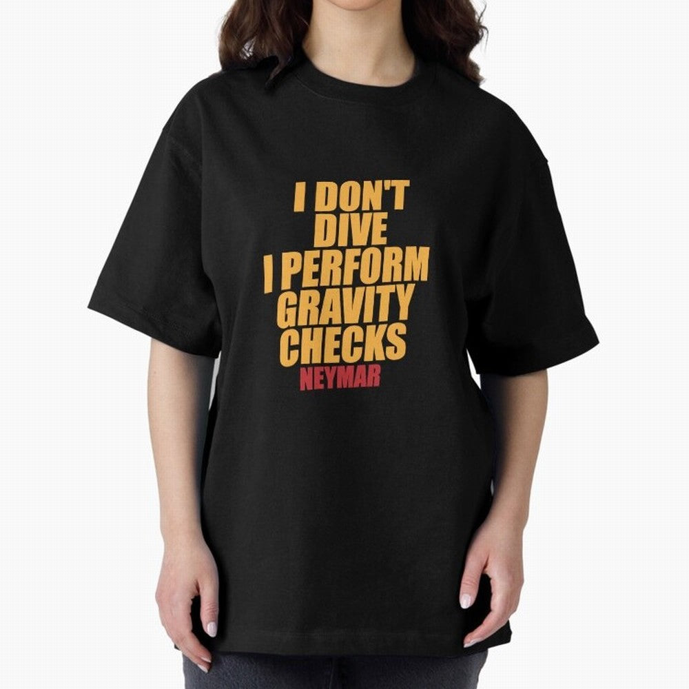 Neymar And Gravity Checks - Bold Statement Essential T-Shirt Turn Every Weekend Toward Match Day Hype around FIFA World Cup 2026 USA Canada Mexico, CR7 and Messi, England, France and Netherlands, Match Day Excitement, Supporter Culture, Golden