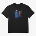 Lionel Messi | Barcelona legend Oversized T-Shirt Live the Energy of FIFA World Cup 2026 for Fans of Neymar and Brazil, Bringing Football Festival Excitement, Trophy Ambitions, Country Rivalries and Star Player Buzz; Great for Watch Parties, Sports