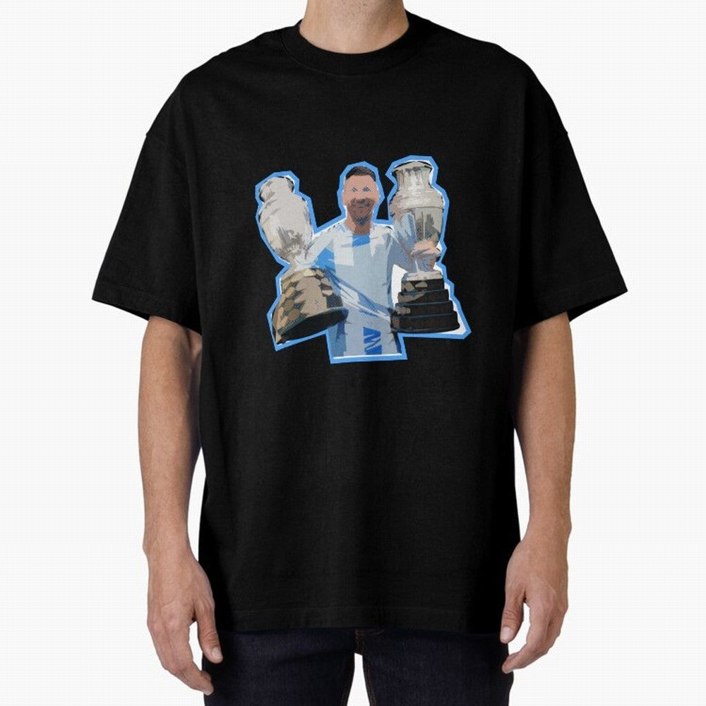 Leo Messi Double Copa Classic T-Shirt Fuel the Hype around FIFA World Cup 2026 for Fans of CR7 and Messi and Spain, Bringing Worldwide Fan Energy, Dramatic Goals, Stadium Lights and Championship Celebrations; Built for Supporters Chasing Trophy