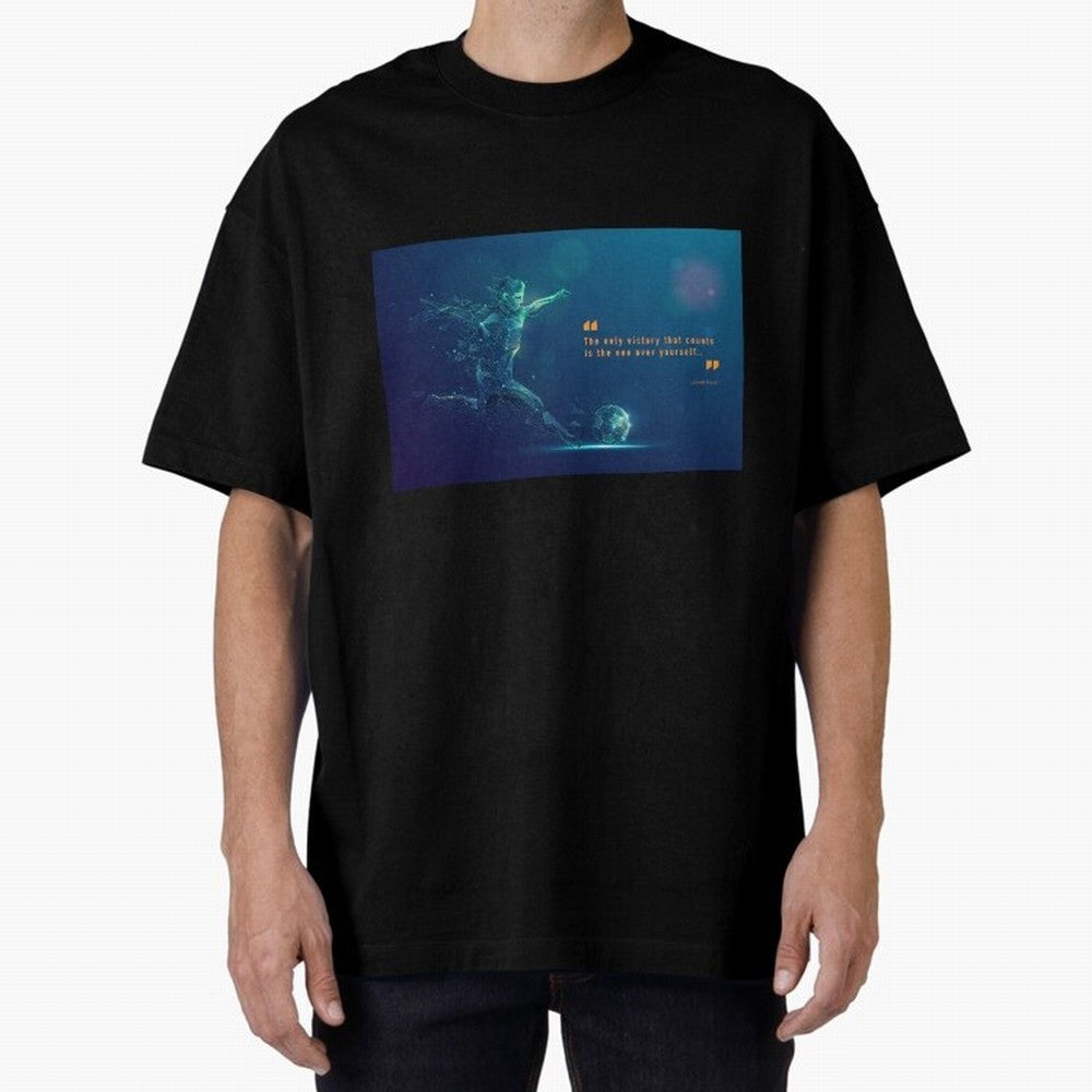 soccer football graphic Lionel Messi quote Classic T-Shirt Fuel Your Fan Pride for Global Football Passion for FIFA World Cup 2026 USA Canada Mexico, Filled with CR7 and Messi, France and Portugal, Sports Nostalgia, International Competition,