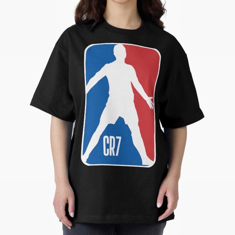 Cristiano Ronaldo - NBA style print Classic T-Shirt Bring World Football Passion into Match Day Hype around FIFA World Cup 2026, Mbappe and Neymar, Spain, Game Day Rituals, Football Legends, Country Pride and the Road to the Final; Made for Die